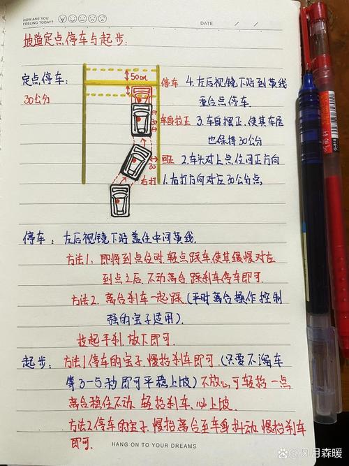 科目二上坡定点停车方法_学车上坡定点停车技巧_上坡定点怎么稳离合器