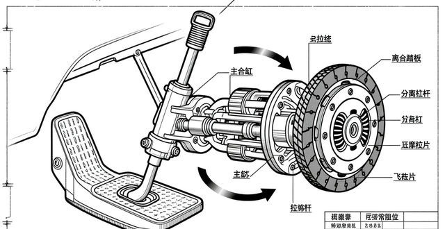 汽车离合器打滑原因_汽车离合器打滑原因_离合器摩擦片磨损打滑
