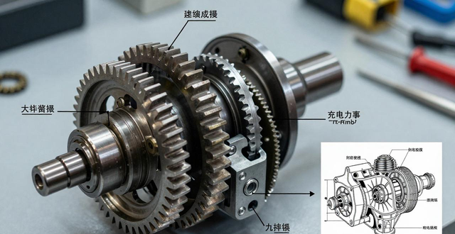 离合器与档位的原理图_行星齿轮变速器结构特点_自动变速器液力变矩器工作原理