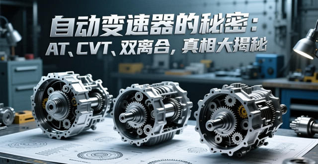AT变速箱与CVT变速箱对比_双离合变速箱选购指南_自动变速器有离合器吗