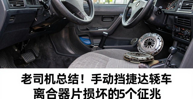 起步打滑动力脱节_手动挡离合器片损坏征兆_捷达轿车离合器