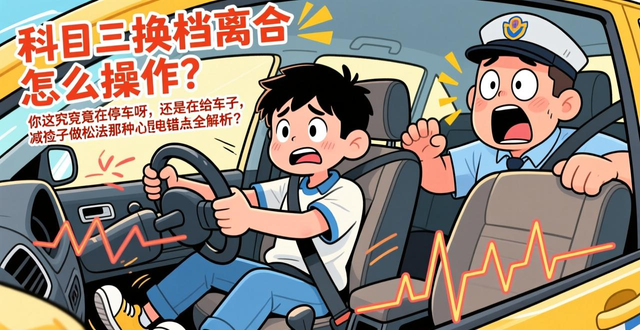 科目三离合器使用技巧_换挡离合器要踩到底吗_起步离合踩快慢抬