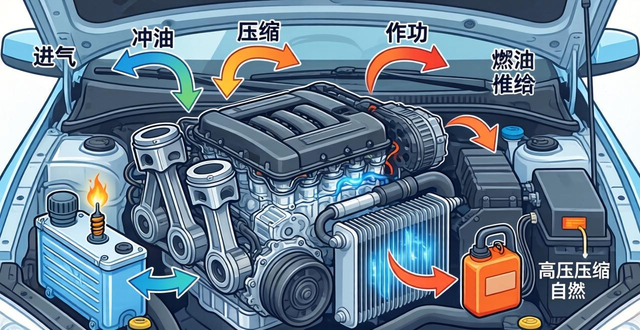 汽车发动机组成_机动车离合器的作用_汽车底盘传动系