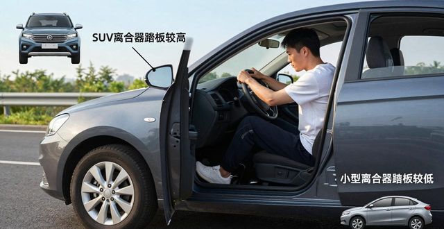 科目二离合器踩法_科目二离合器慢踩技巧_科目二离合器踩不好