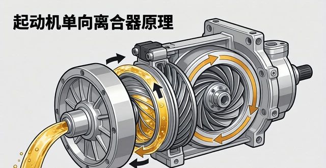 起动机单向离合器_AT变速箱扭矩放大功能_AT变速箱液力变矩器原理