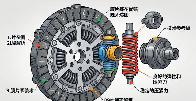 膜片弹簧离合器装配图_卡车离合器类型_周置弹簧离合器介绍