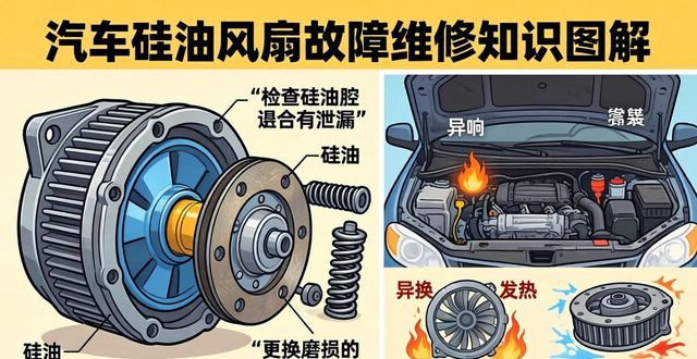 汽车空调风扇不转了怎么修理_硅油风扇离合器故障_修理坏了的风扇离合器