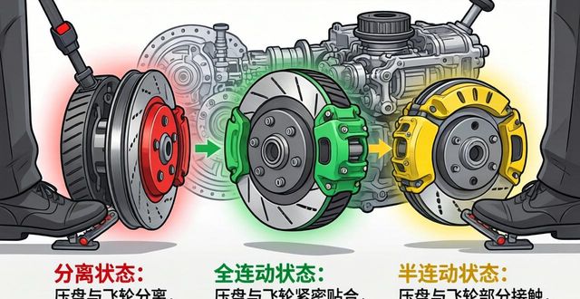 汽车离合器工作原理_汽车离合器结构作用_离合器压盘坏了症状