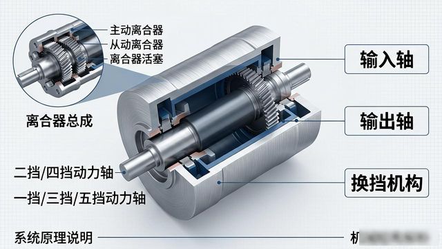 双离合器变速器与手动变速器对比_双离合器变速器工作原理_膜片弹簧离合器装配图