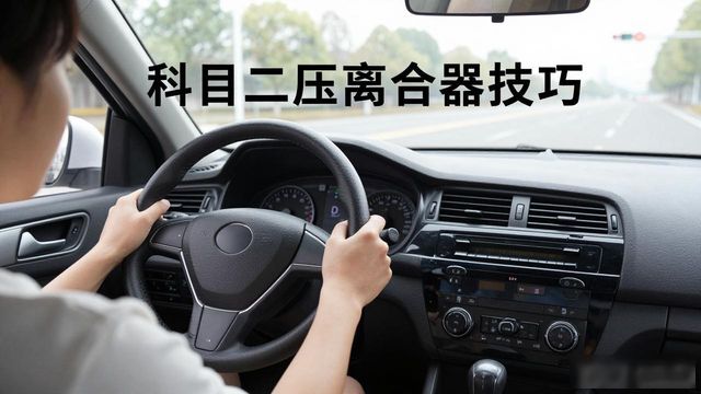 科目二压离合器技巧_自动挡等红灯挡位选择_等红灯踩刹车