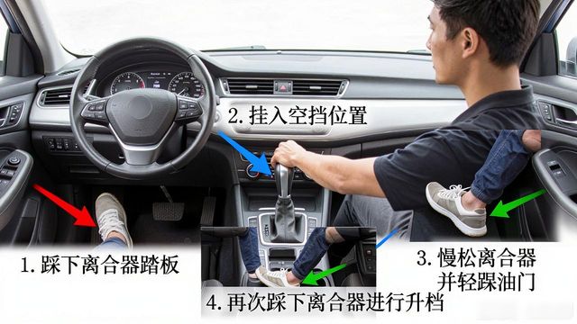 两脚离合换挡技巧_为什么两脚离合器换挡_两脚离合操作步骤